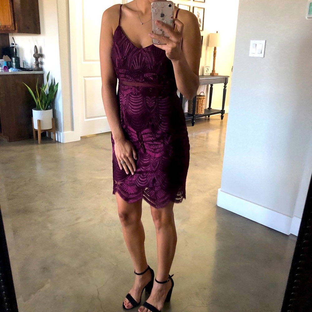 GUESS embroidered dress